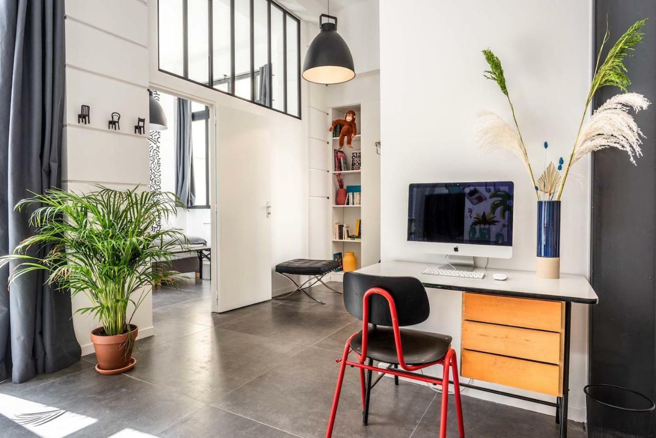 Outstanding Artist Loft - Between Marais And Canal Paris Exterior photo